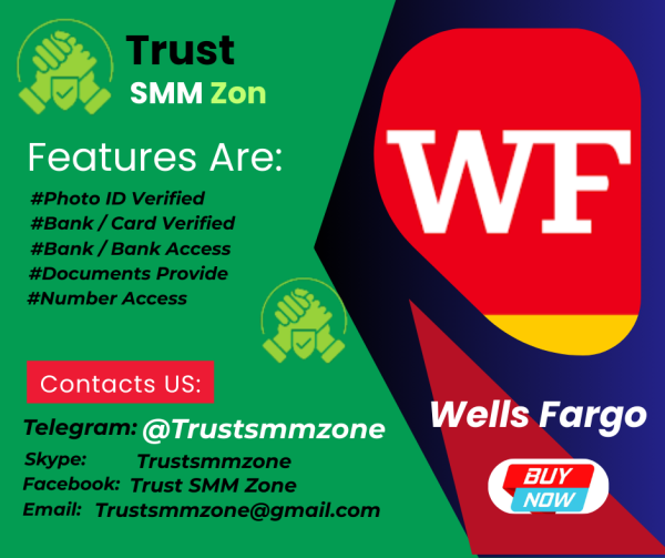 Buy Verified Wells Fargo Accounts